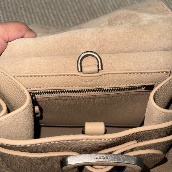 Boyy Karl 24 Soft Leather Satchel Bag Trench Beige $1700 - Picture 9 of 10